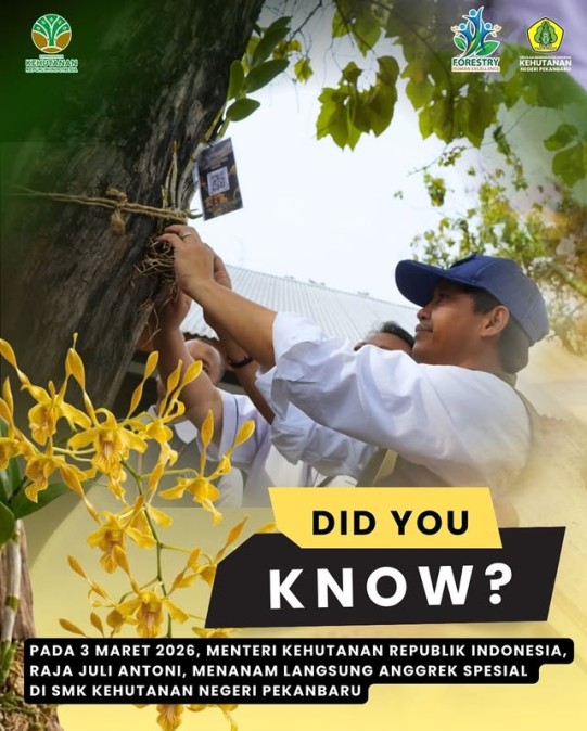 Konservasi Eks Situ di Laboratorium Vokasi (Teaching Factory) SMKKN Pekanbaru