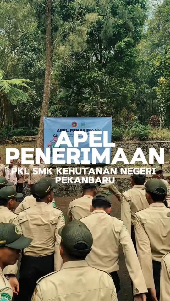 Dinas Kehutanan Provinsi Jawa Timur secara resmi menerima pelaksanaan Praktik Kerja Lapangan (PKL) Siswa/I SMK Kehutanan Negeri Pekanbaru di UPT Tahura Raden Soerjo.