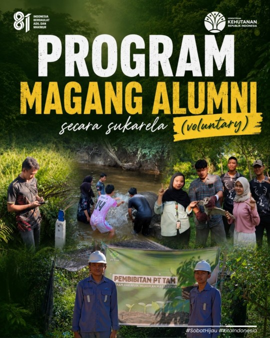 Lulus Bukan Berarti Berhenti Belajar, 15 Alumni SMK Kehutanan Negeri Pekanbaru Ikuti Program Magang Alumni
